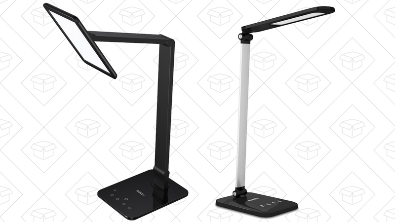 Aukey 10W LED Desk Lamp, $35 with code AUKEYT39 | Aukey 8W LED Desk Lamp, $20 with code AUKEYT19